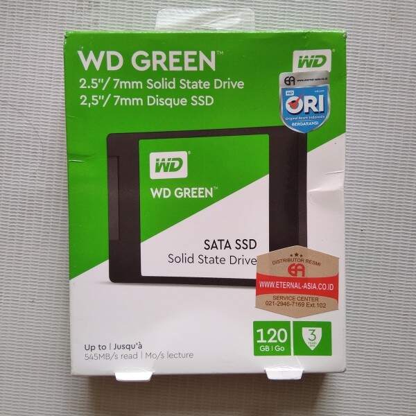 WD Green PC SSD M.2 SATA 120GB